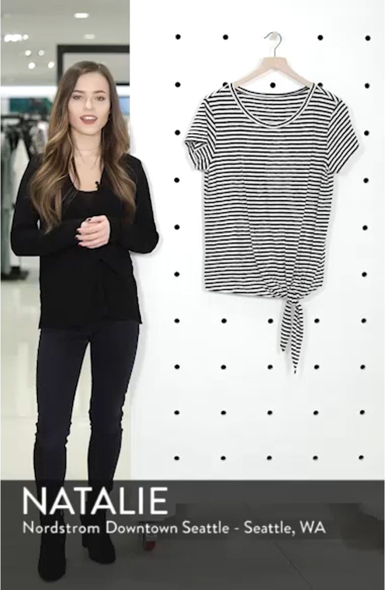 Tie Front Tee, sales video thumbnail