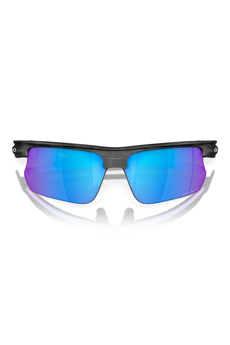 Bisphaera 68mm Prizm™ Gradient Oversize Polarized Rectangular Sunglasses, Alternate, color, SAPPHIRE