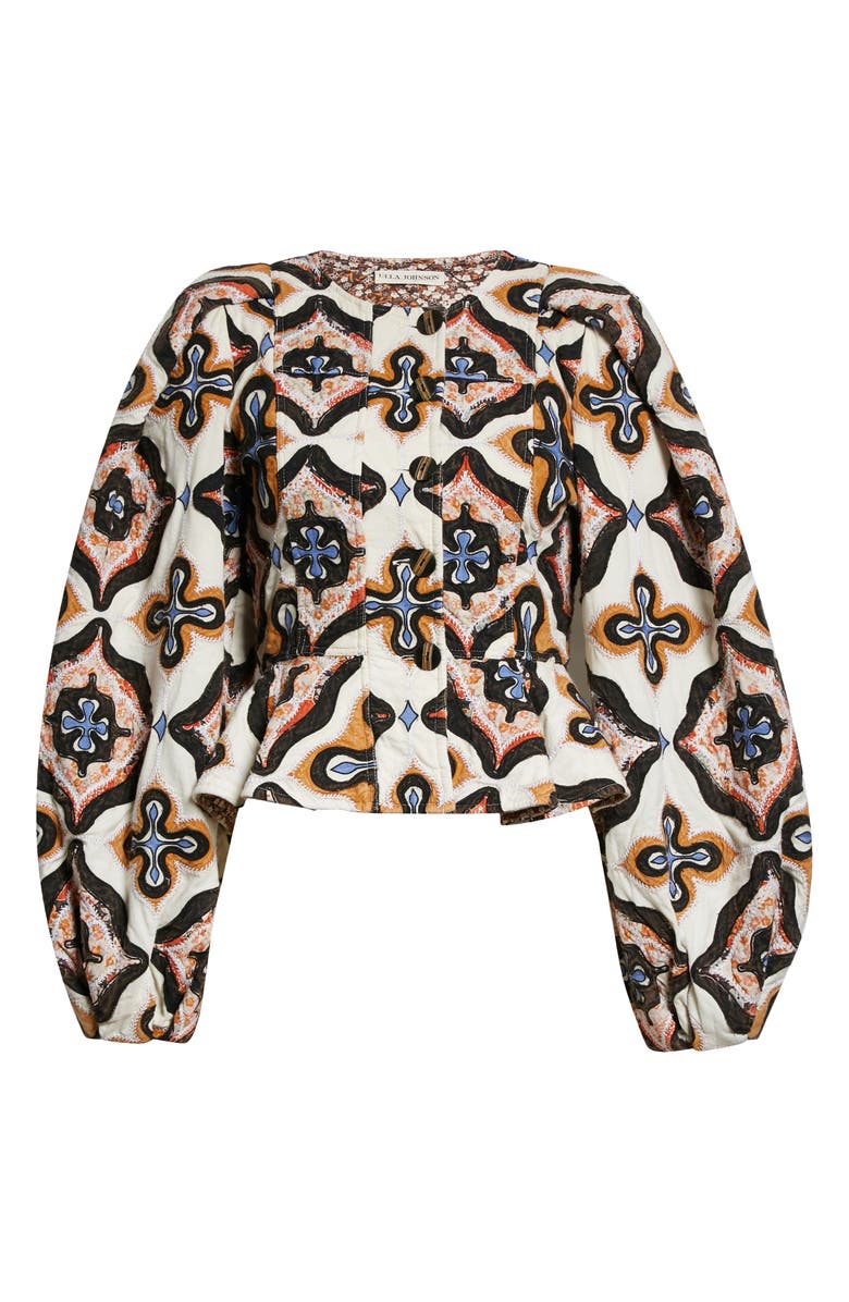 Ulla Johnson Leila Quilted Cotton Jacket, Alternate, color, 