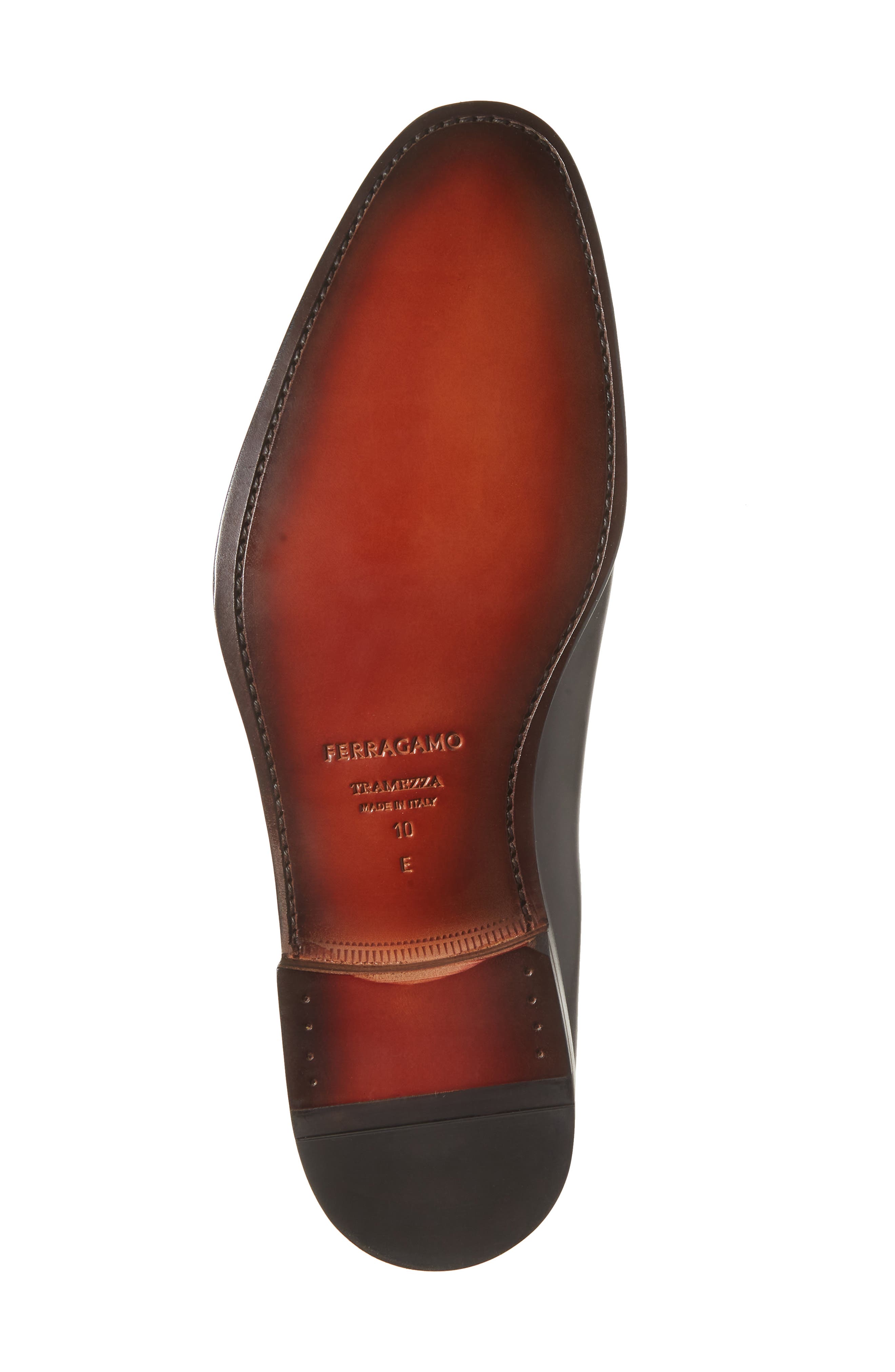 FERRAGAMO Angiolo Wholecut Shoe, Alternate, color, T.moro/ Citrus Neutro Chiaro