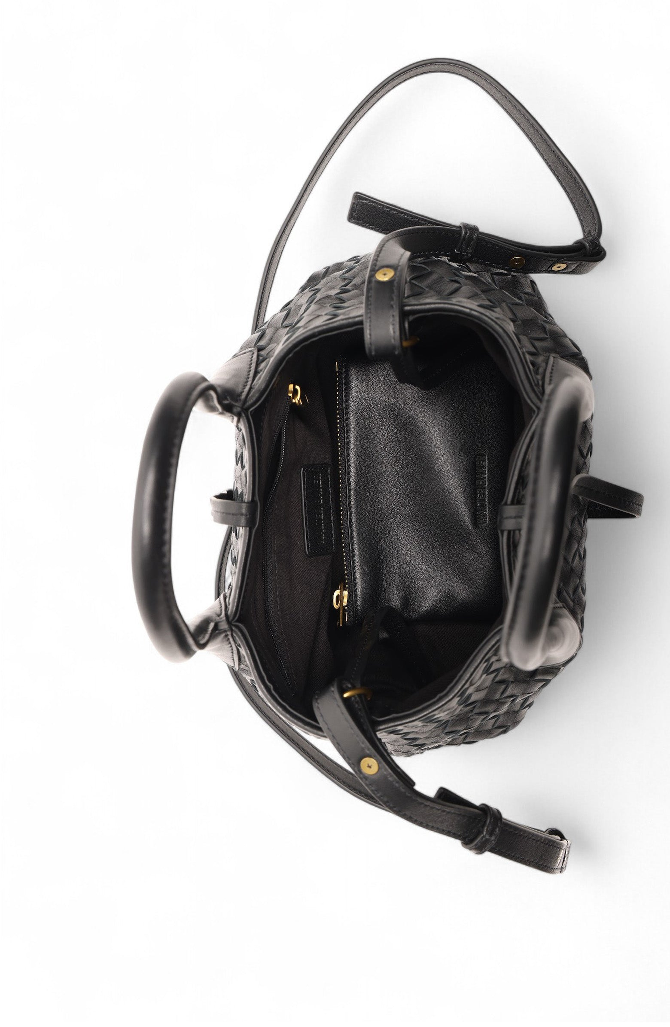 Walter Baker Alina Mini Tote, Alternate, color, Black