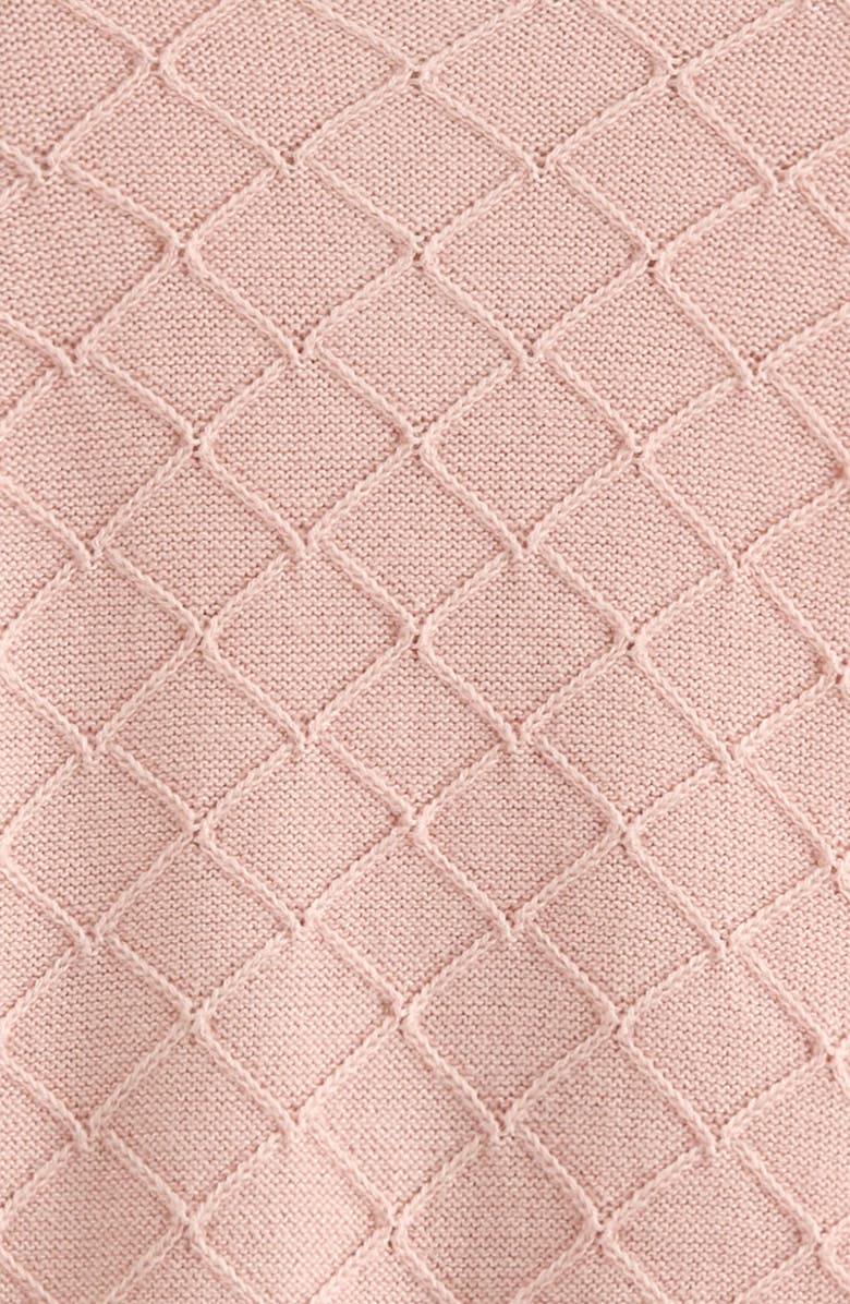 Nordstrom Flutter Sleeve Sweater & Bubble Shorts Set, Alternate, color, Pink Lotus
