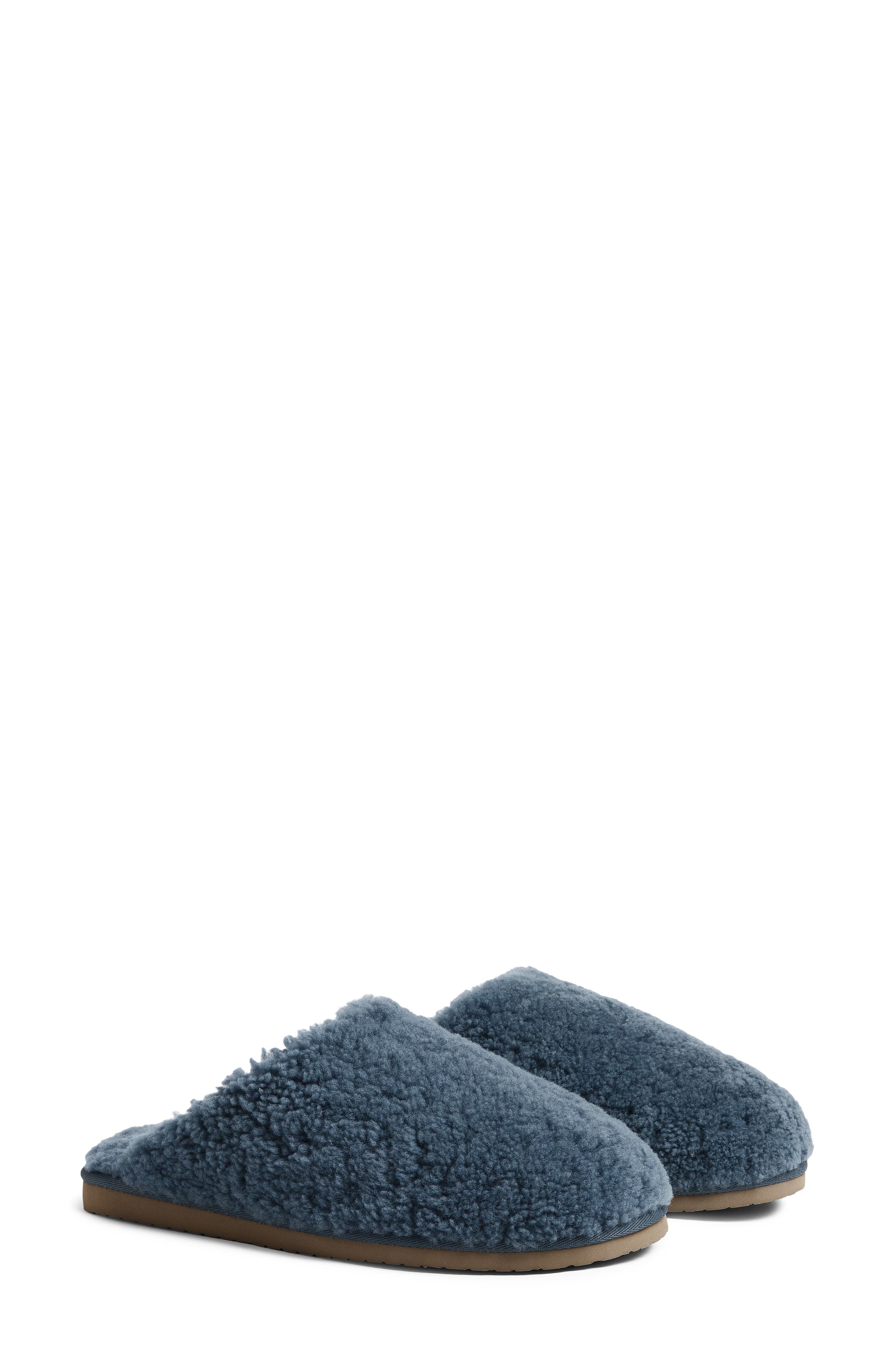 Parachute Genuine Shearling Wool Clog, Main, color, Dusk