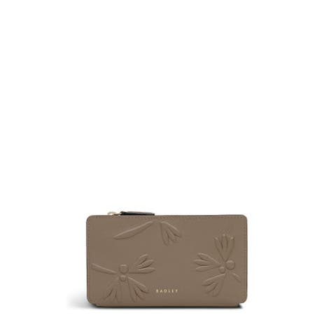 Coin Street - Debossed Medium Ziptop Wallet