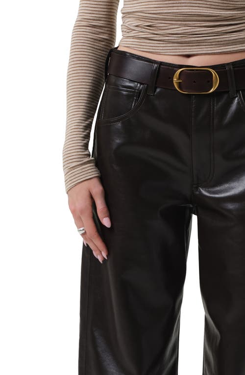 Citizen Of Humanity Citizens Of Humanity Ayla Baggy Recycled Leather Blend Pants