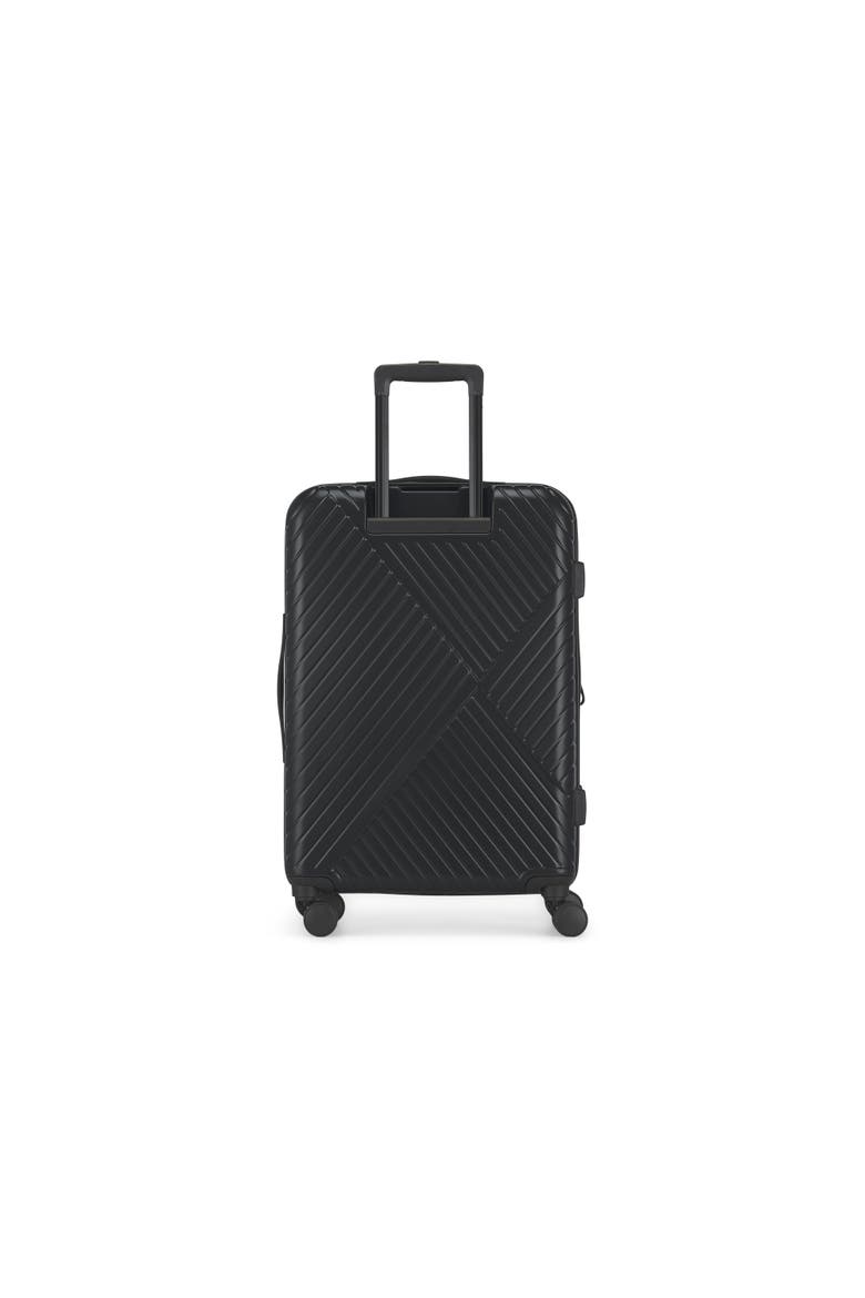 Berlin Hardside Medium Luggage with Expansion, Alternate, color, Charcoal