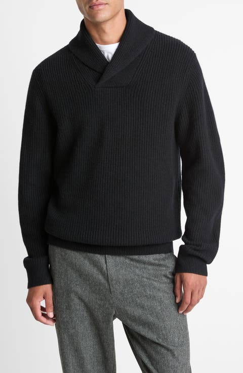 Shaker Stitch Wool & Cashmere Sweater