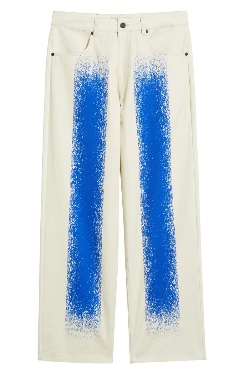 SANTO STUDIO x Blake Snell Milano LA Jeans, Alternate, color, Cream