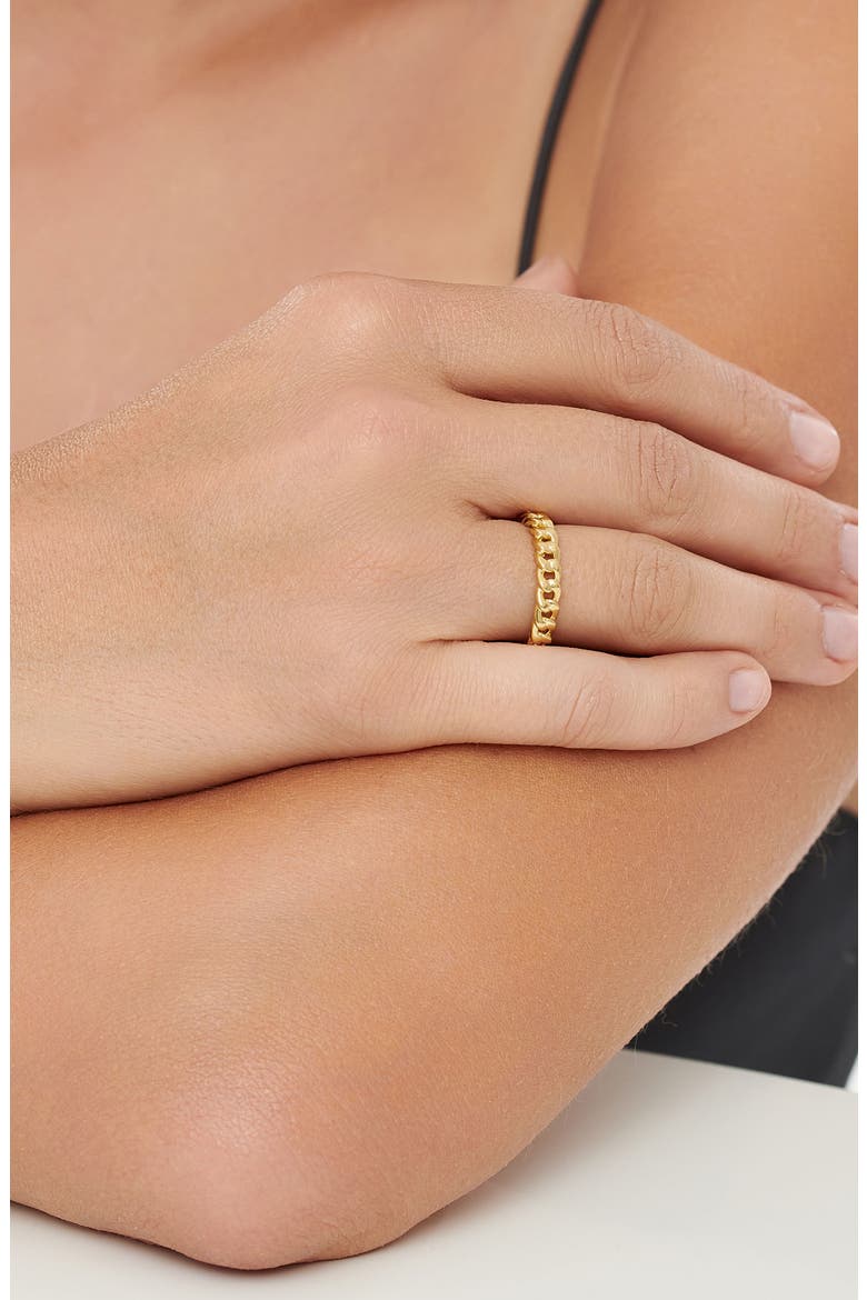 Curb Chain Eternity Ring, Alternate, color, GOLD