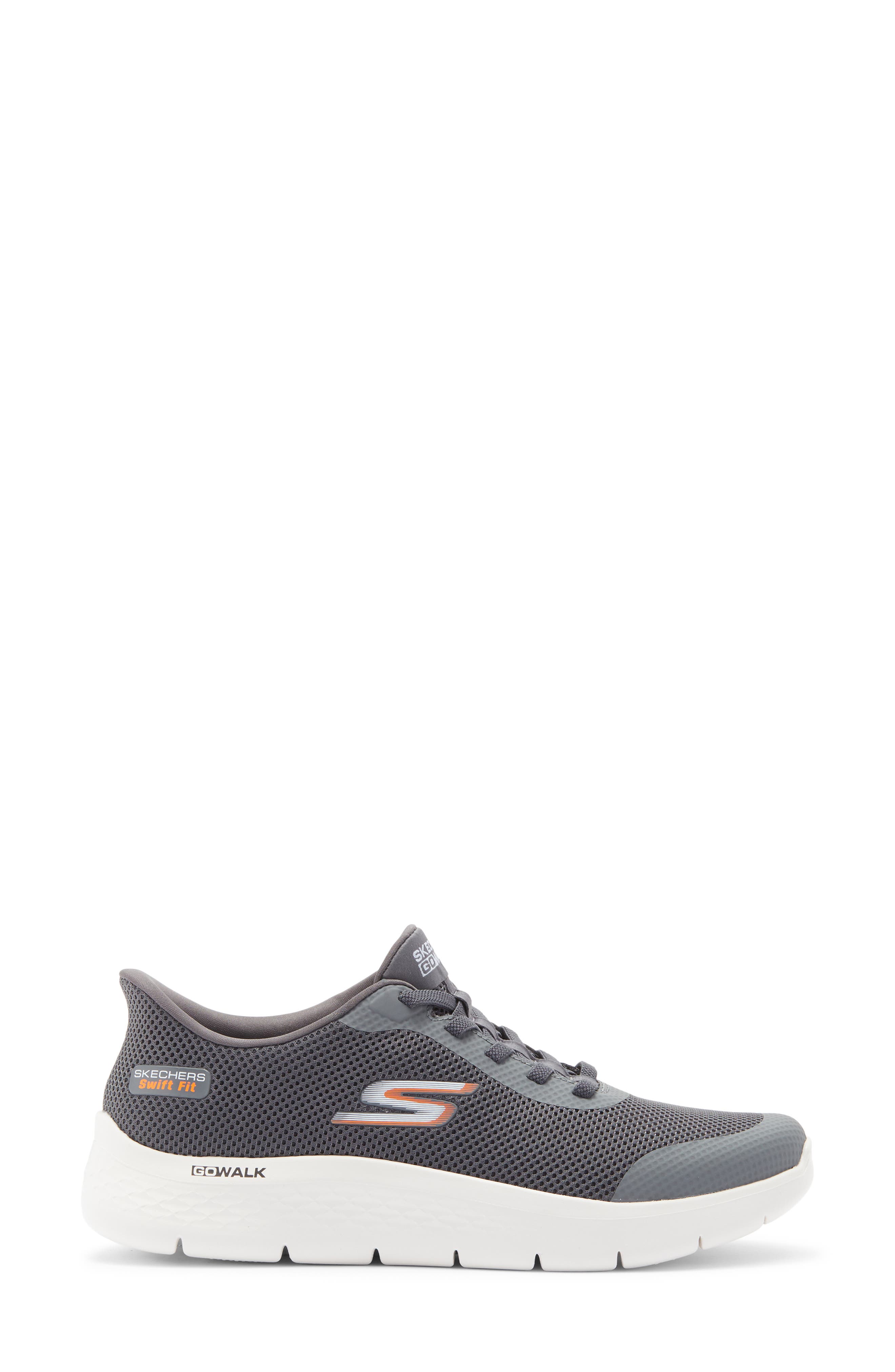 Slip-ins: GO WALK Flex Hands Up Sneaker, Alternate, color, GREY