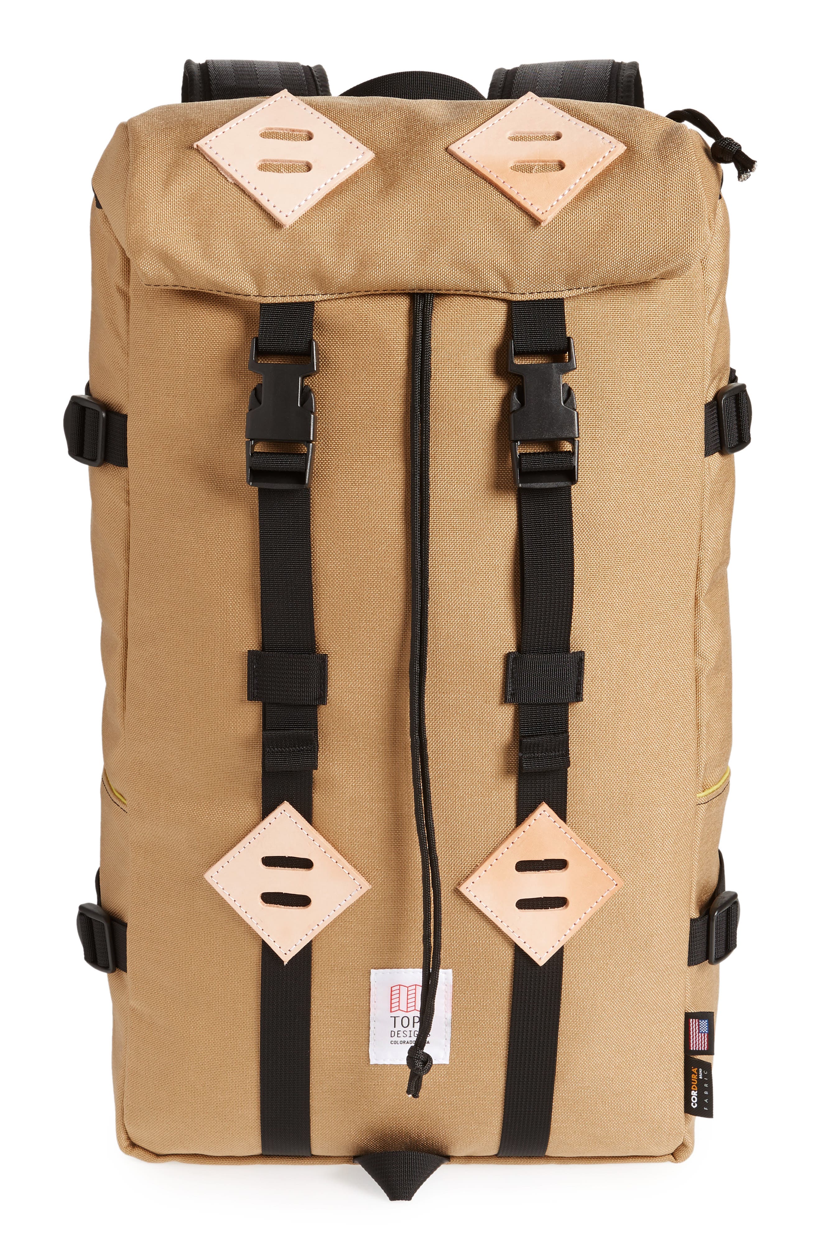 'Klettersack' Backpack, Main, color, KHAKI