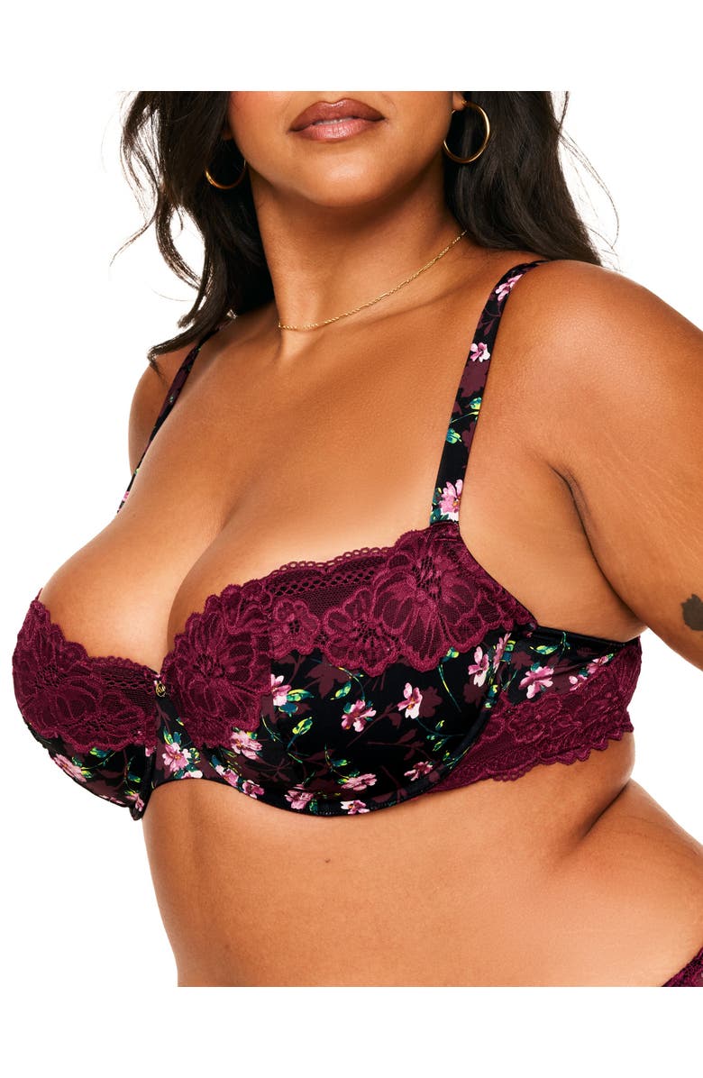 Adore Me Mathilda Contour Balconette Bra, Alternate, color, 