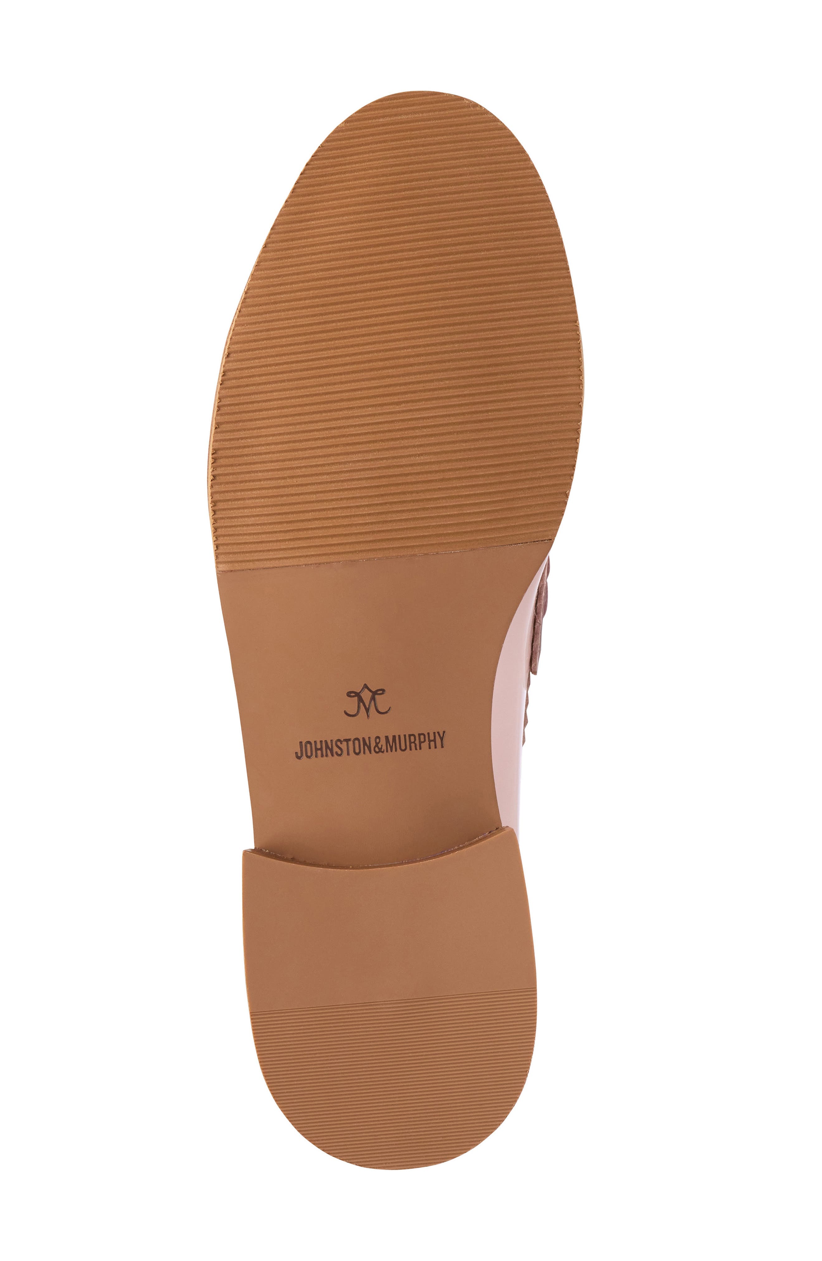 Johnston 
Murphy Gillian Patent Leather Penny Loafer, Alternate, color, Blush Patent Leather