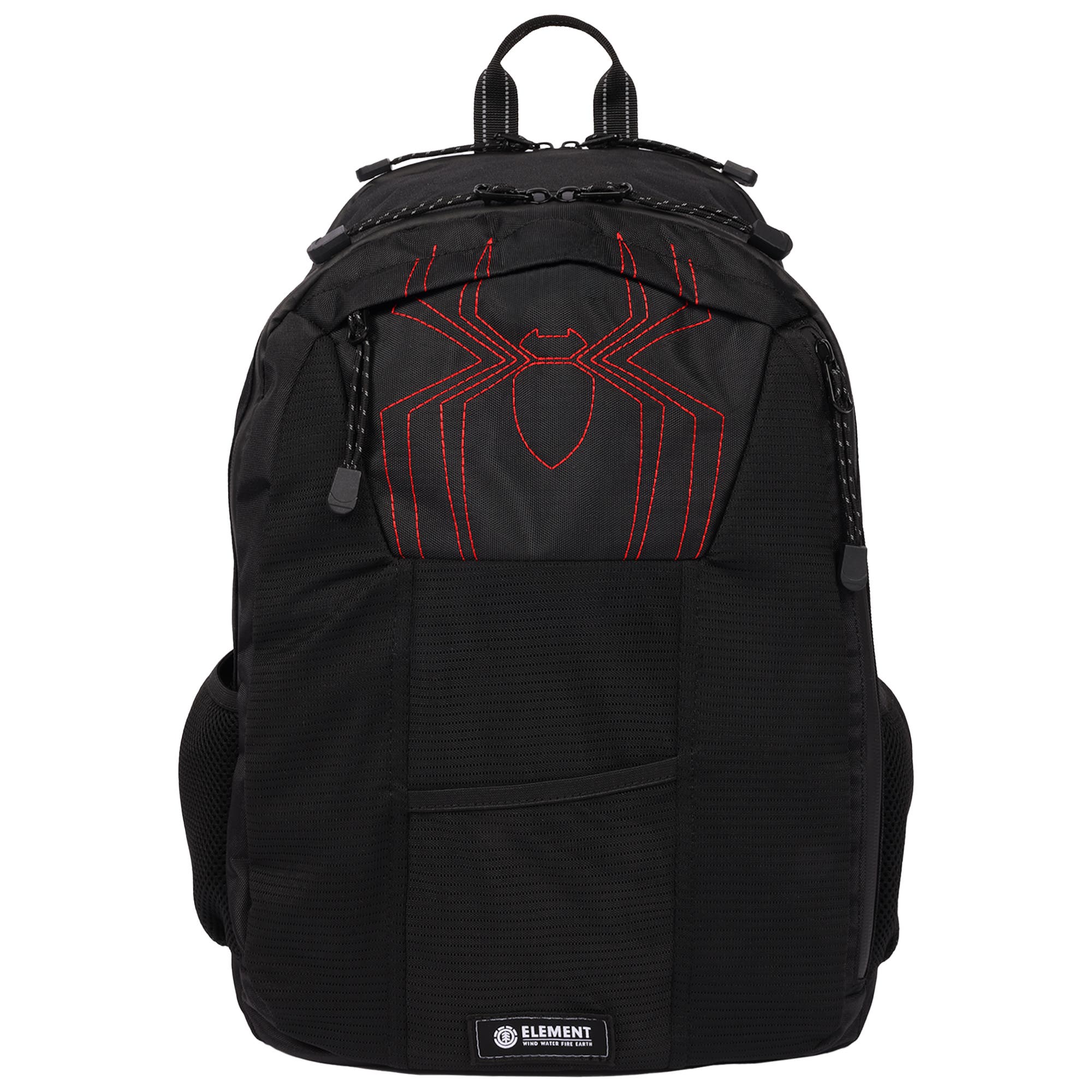 Spider-Man Contrast Stitch Spider Backpack, Main, color, BLACK