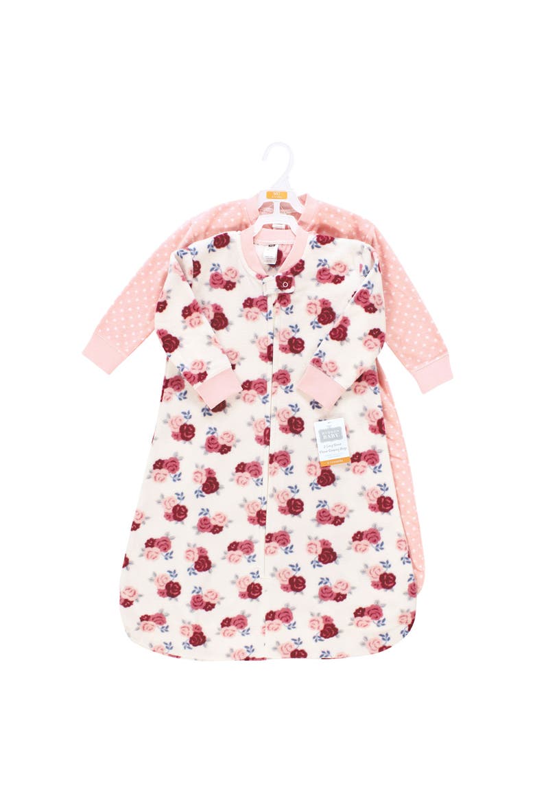 Warm Fleece Sleep Bag with Arm Coverage, Alternate, color, Floral Fun