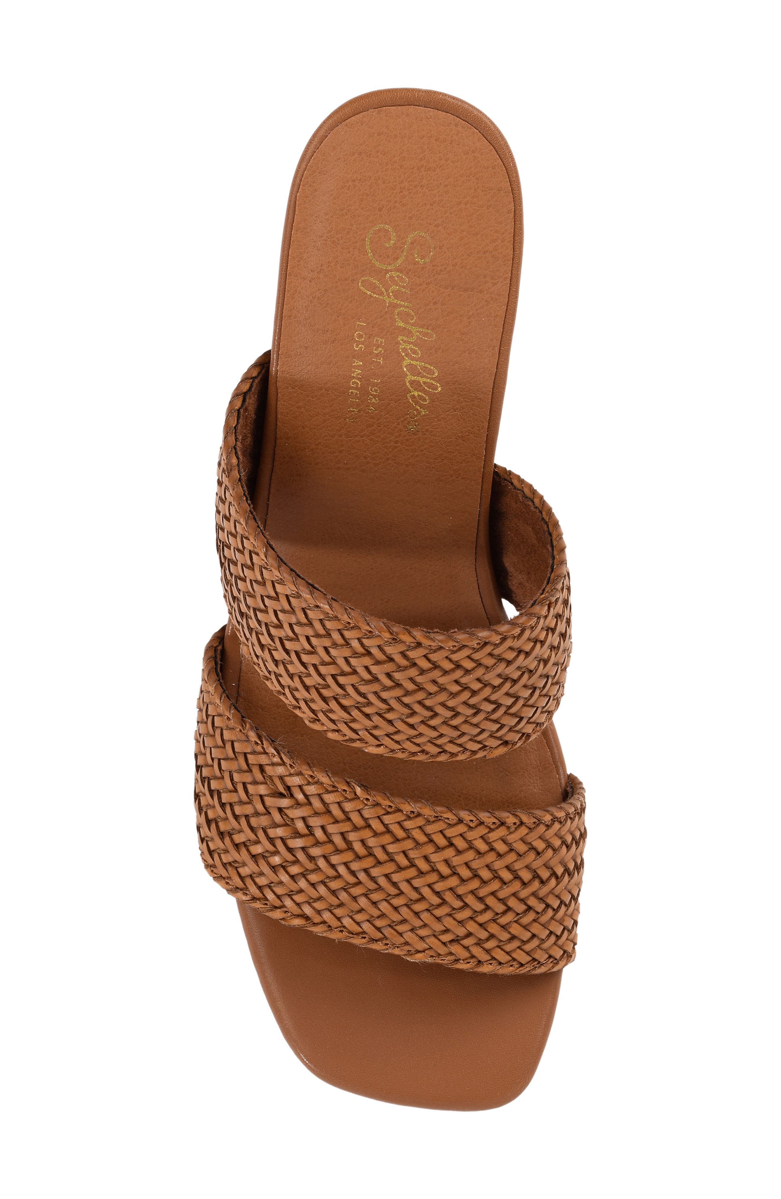 Seychelles Just Breathe Slide Sandal, Alternate, color, Cognac