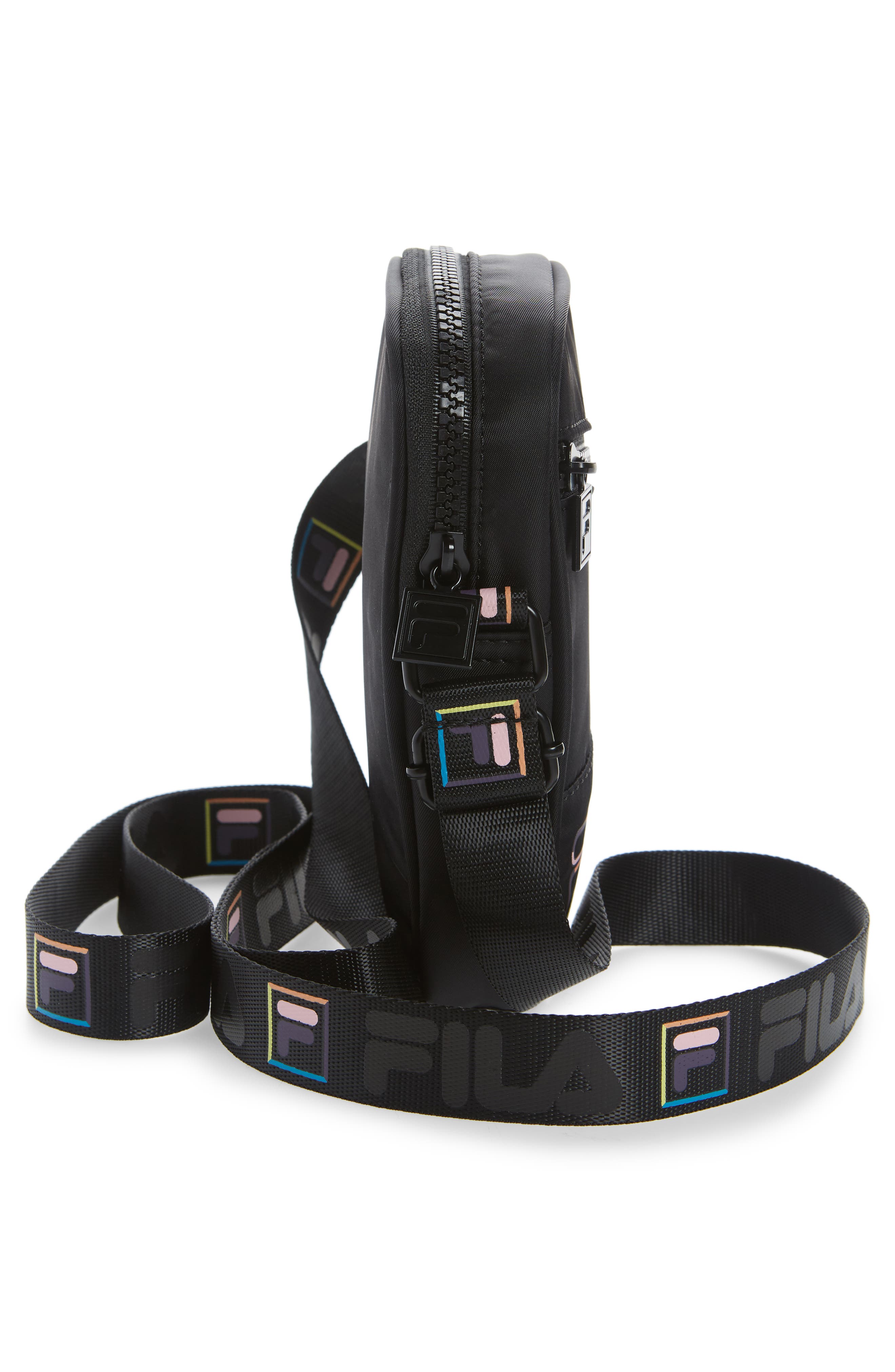 FILA Electric Nylon Camera Bag, Alternate, color, 