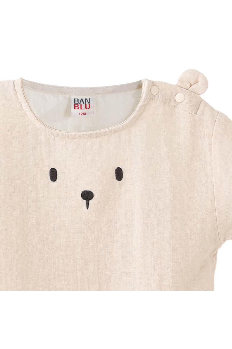 Bear Pocket Set, Alternate, color, Beige