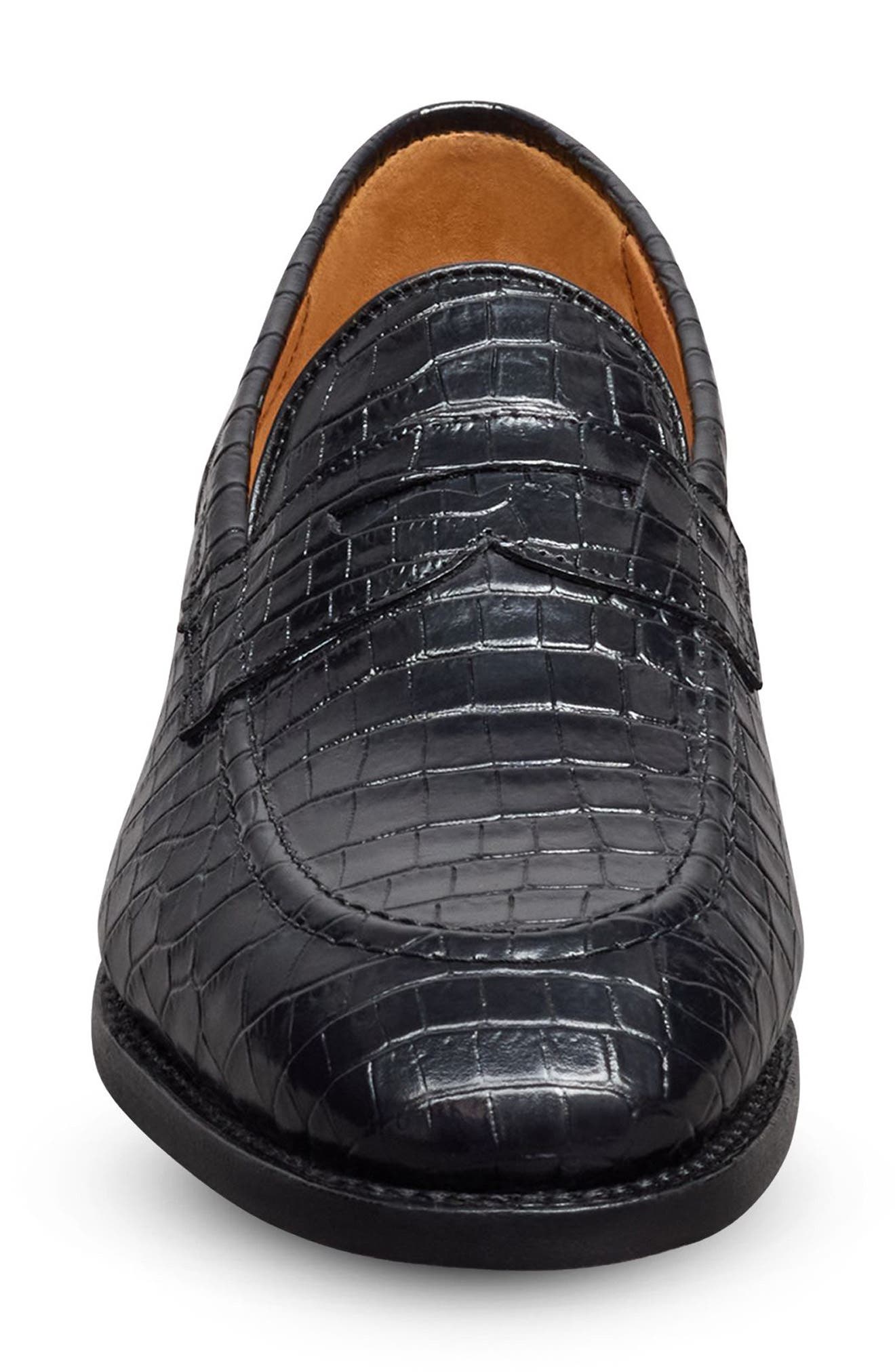 Allen Edmonds RANDOLPH2.0, Alternate, color, Black Croco Leather