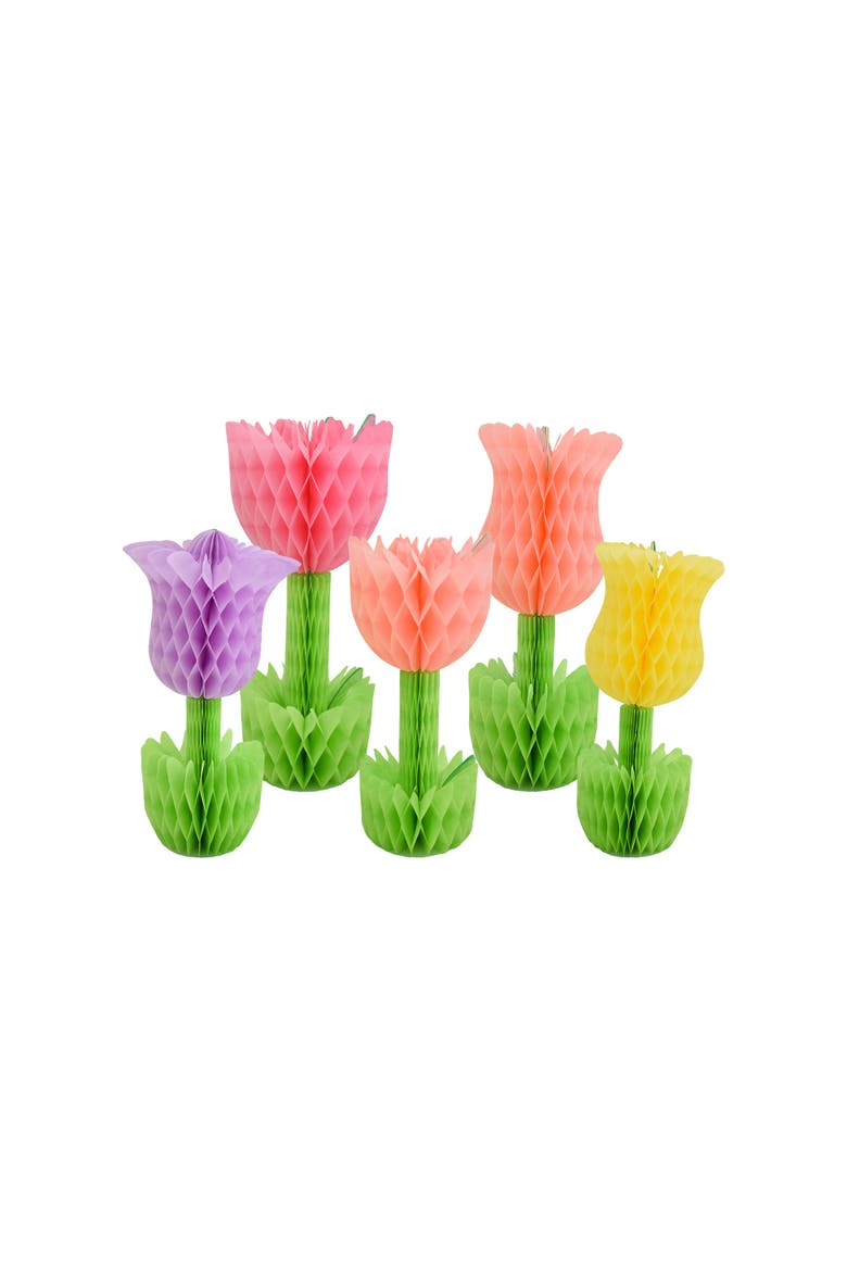 Tulip Honeycomb Set of 5, Main, color, Assorted Pre-Pack