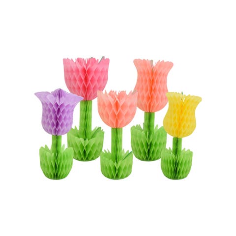Tulip Honeycomb Set of 5