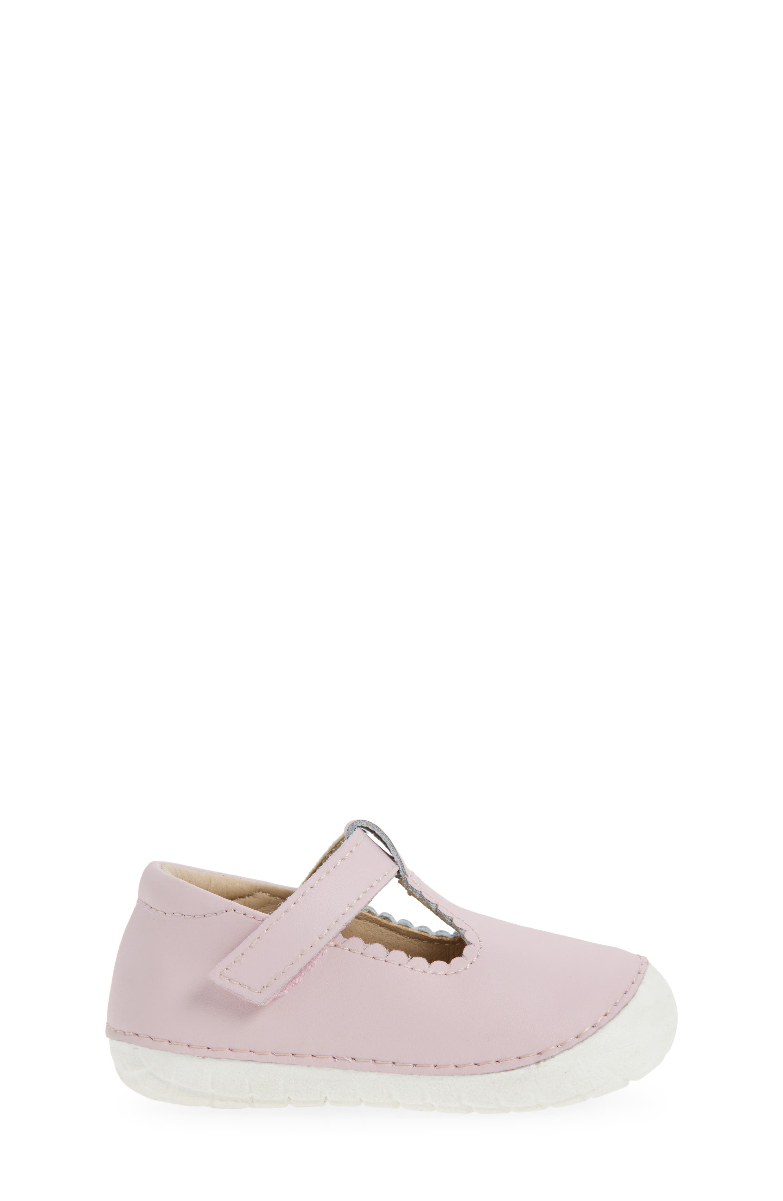 OLD SOLES Pave T-Strap Sneaker, Alternate, color, Chalk Pink / Snow
