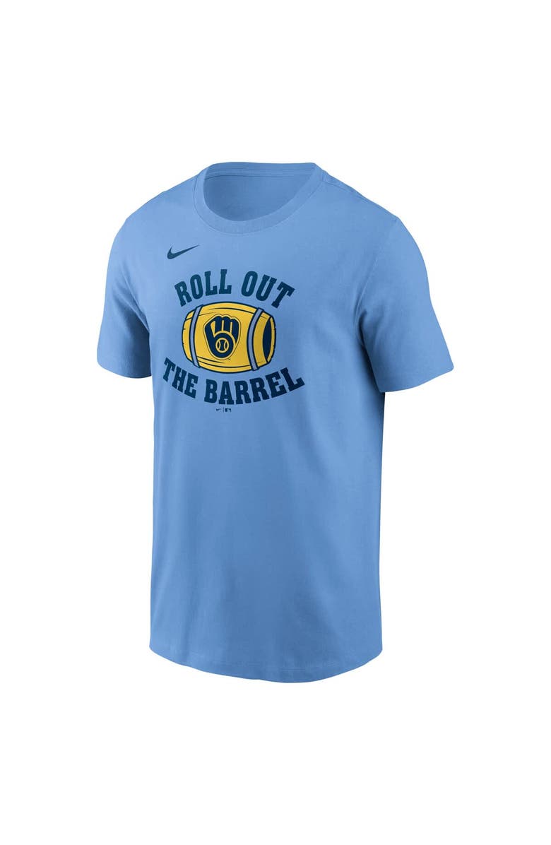Nike Men's Nike Light Blue Milwaukee Brewers Local Hometown T-Shirt, Alternate, color, Light Blue