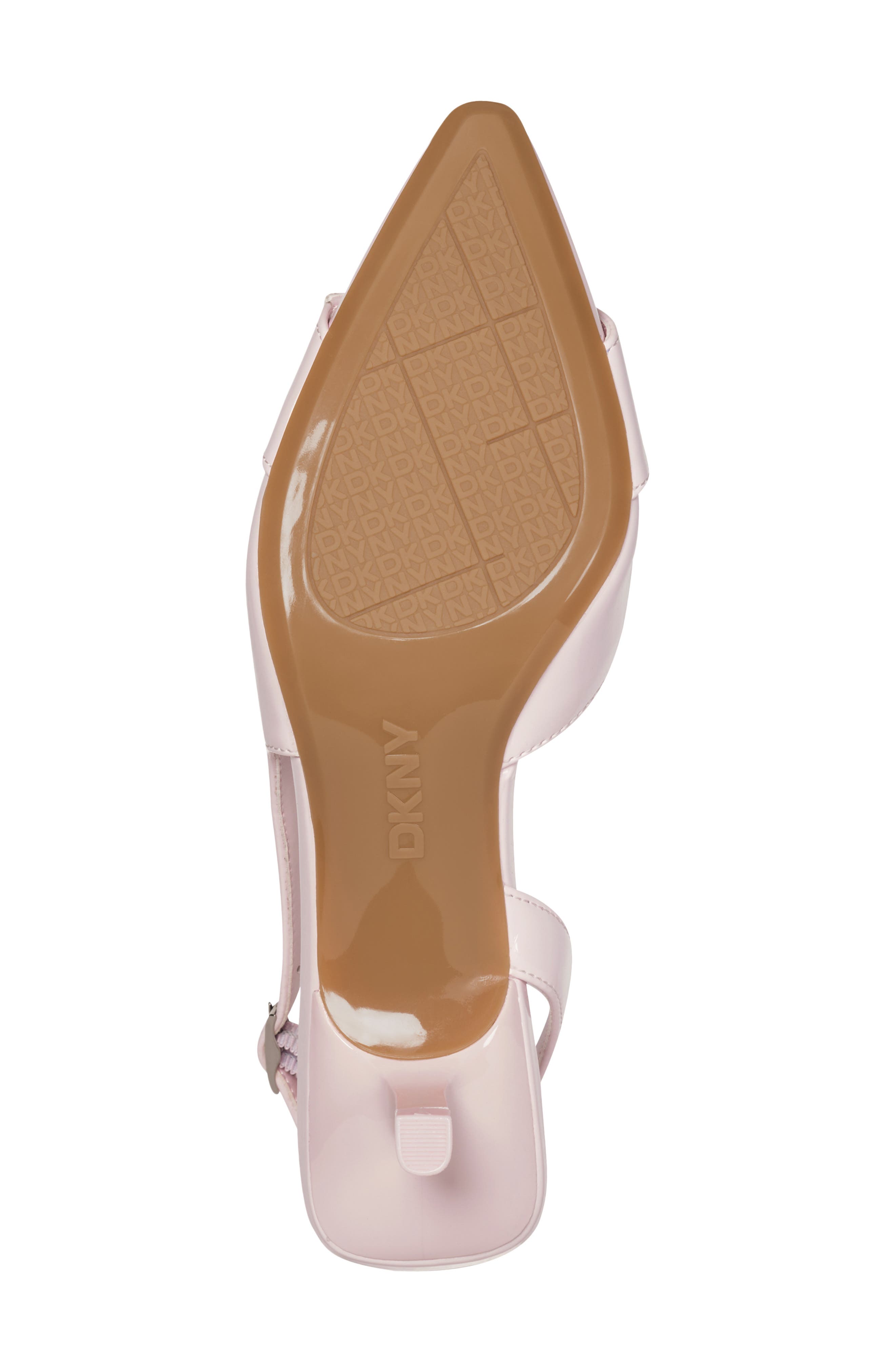 DKNY Naylor Pointed Toe Slingback Pump, Alternate, color, Light Pink