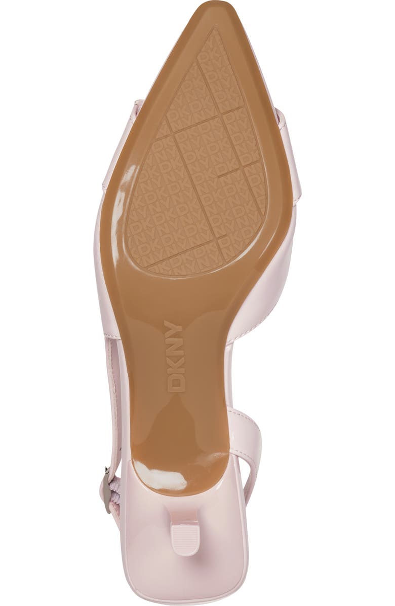 DKNY Naylor Pointed Toe Slingback Pump, Alternate, color, Light Pink