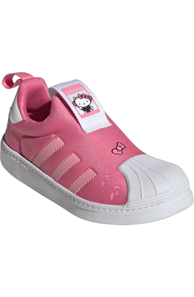 adidas x Hello Kitty<sup>®</sup> Kids' Superstar 360 Sneaker, Main, color,