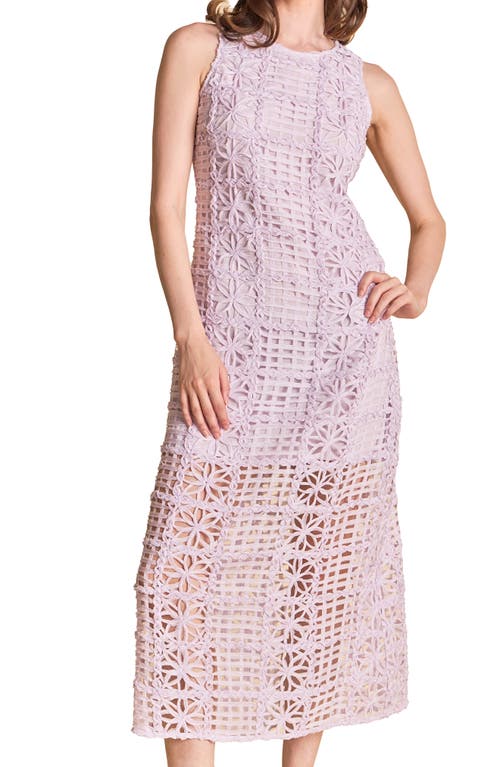 Endless Rose Textured Sleeveless Maxi Dress In Pink