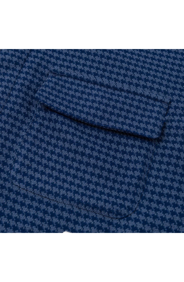 HONOR THE GIFT HTG Embroidered Logo Houndstooth Shirt Jacket, Alternate, color, 