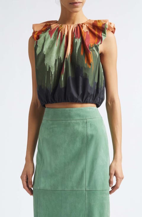 Gracie Cotton Crop Top