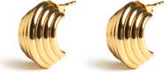 ZARUX Golden Aura Earrings