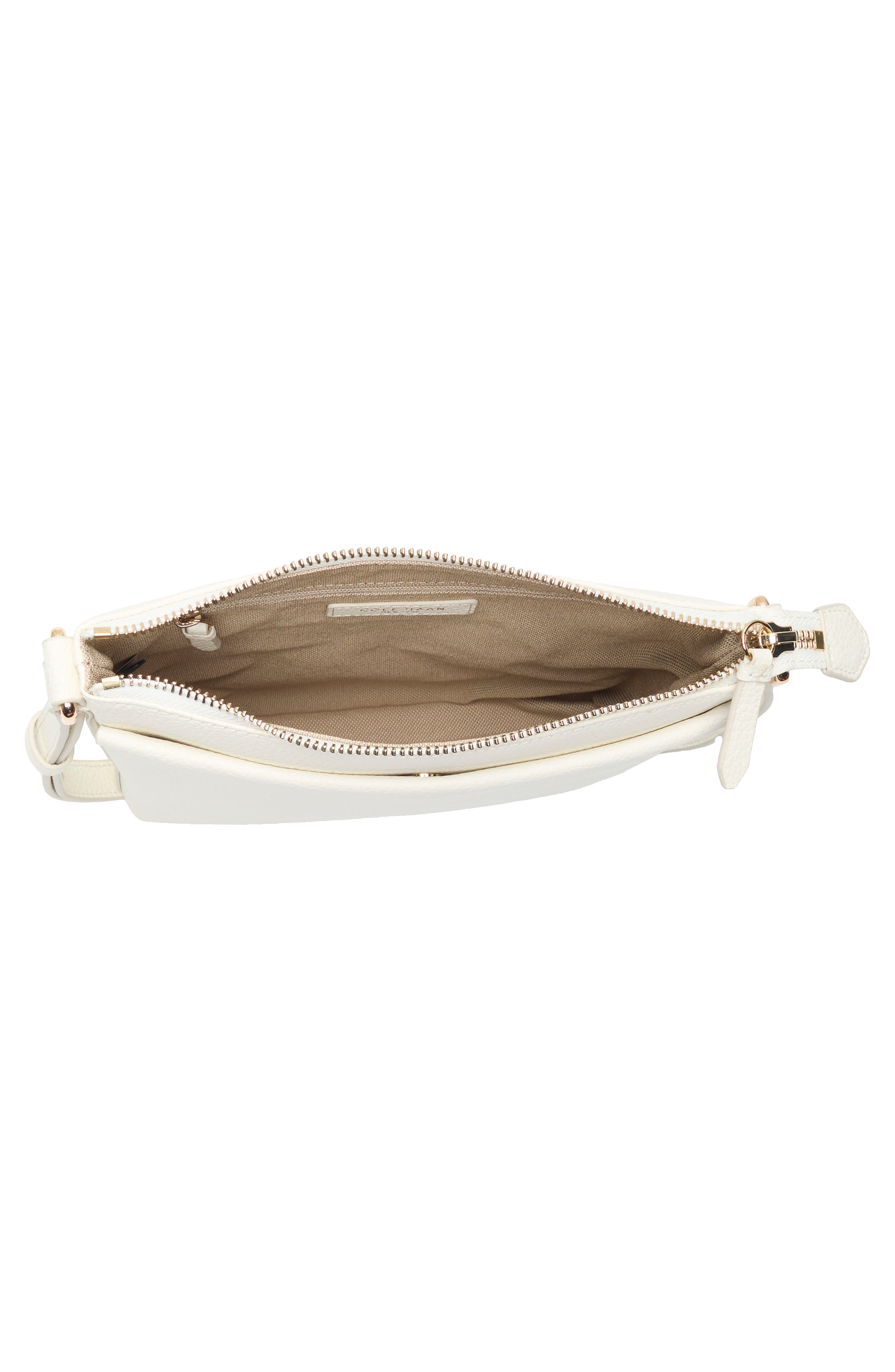 Cole Haan Emily Leather Crossbody Bag, Alternate, color, Powder