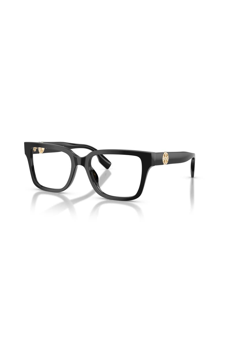 53mm Square optical glasses, Main, color, Black