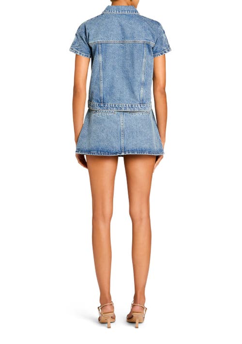 Ser.o.ya Magda Cap Sleeve Jacket In Lakeside