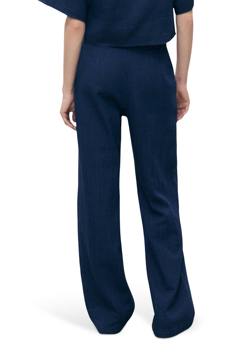 High Waist Flowy Jeans, Alternate, color, NIGHT BLUE