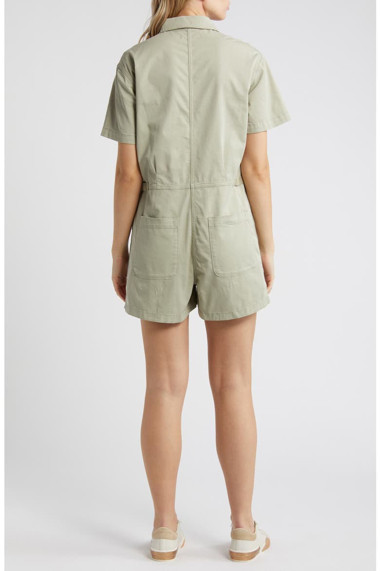 Noreen Stretch Cotton Twill Romper, Alternate, color, SEA GRASS LIGHT TWILL