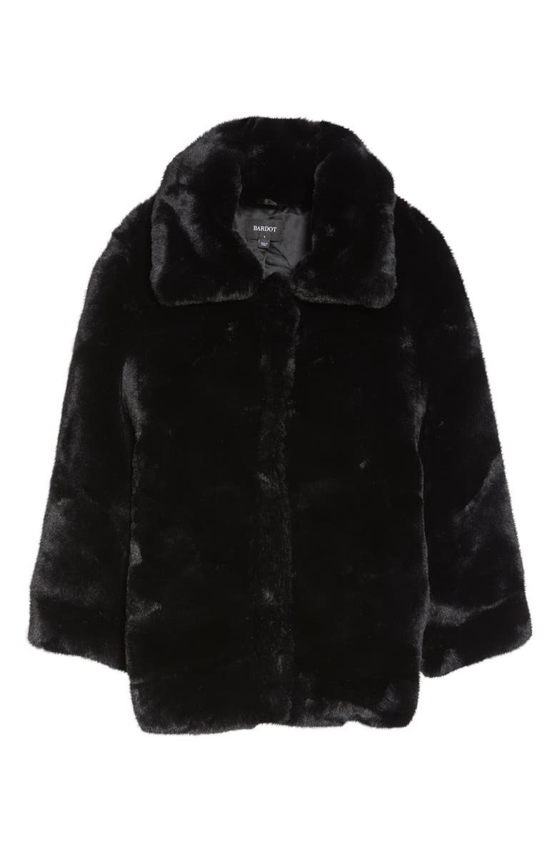 Bardot Pia Faux Fur Jacket, Alternate, color, 