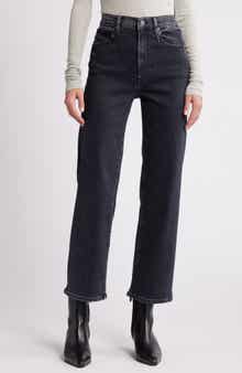FRAME Le Sleek High Waist Ankle Straight Leg Jeans