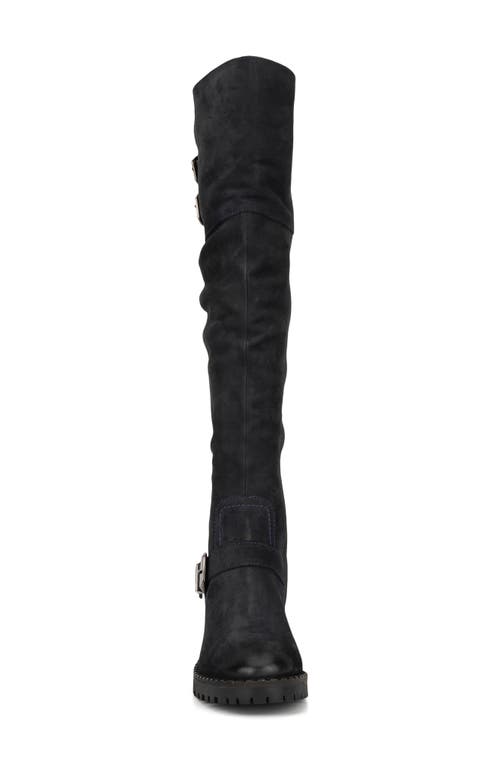 Vintage Foundry Victoria Tall Boot In Navy