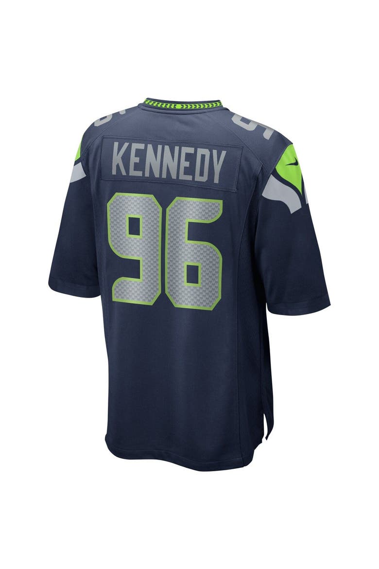 Men's Nike Cortez Kennedy College Navy Seattle Seahawks Game Retired Player Jersey, Alternate, color, Navy
