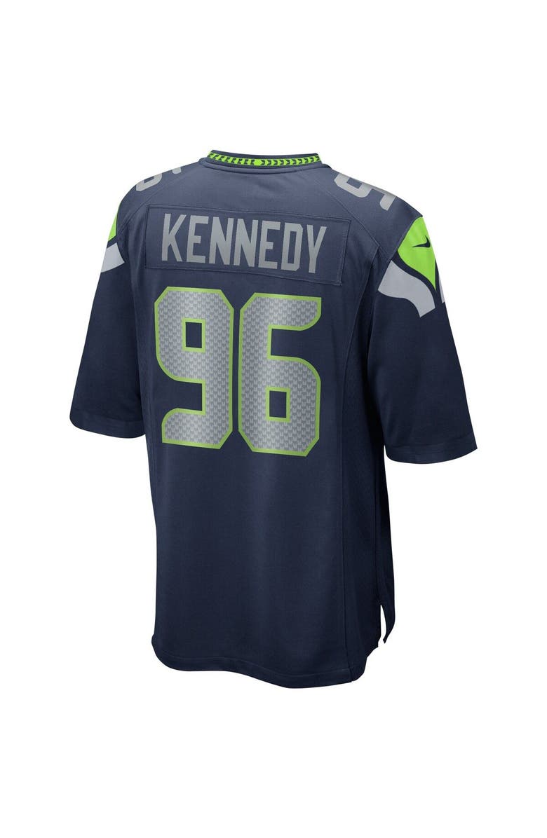 Nike Men's Nike Cortez Kennedy College Navy Seattle Seahawks Game Retired Player Jersey, Alternate, color, 