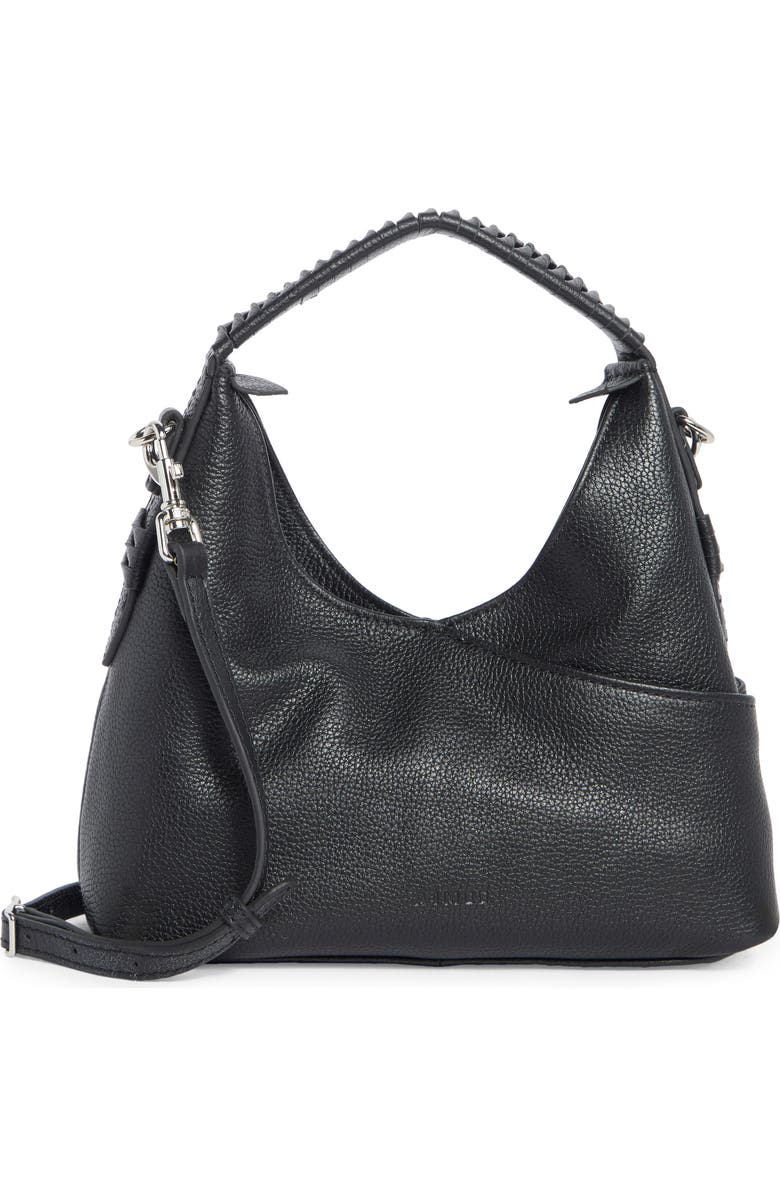 AIMEE Stardust Mini Crossbody Bag, Main, color, Black