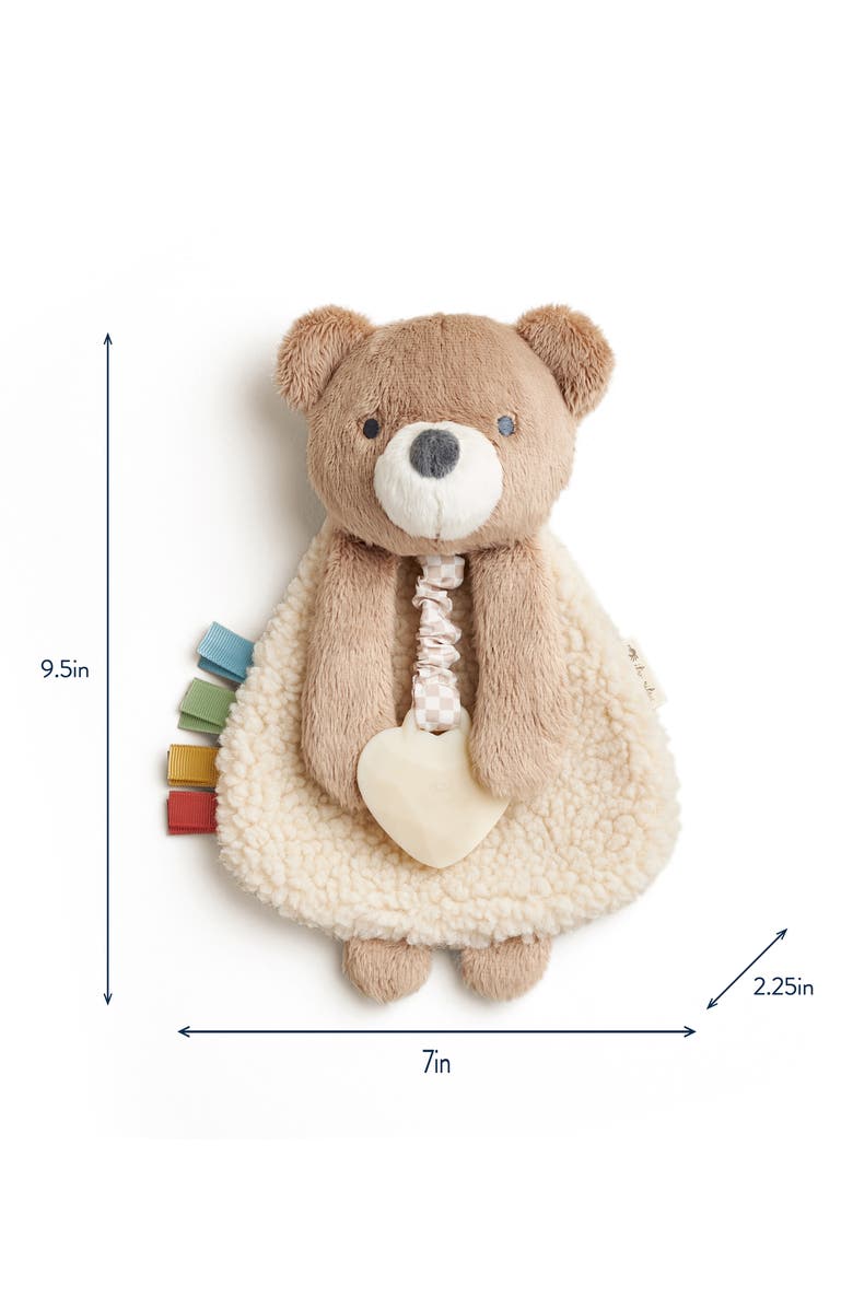 Itzy Ritzy Itzy Lovey Bear, Alternate, color, Beige Multi