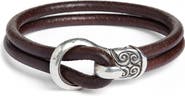 John Varvatos Leather Bracelet