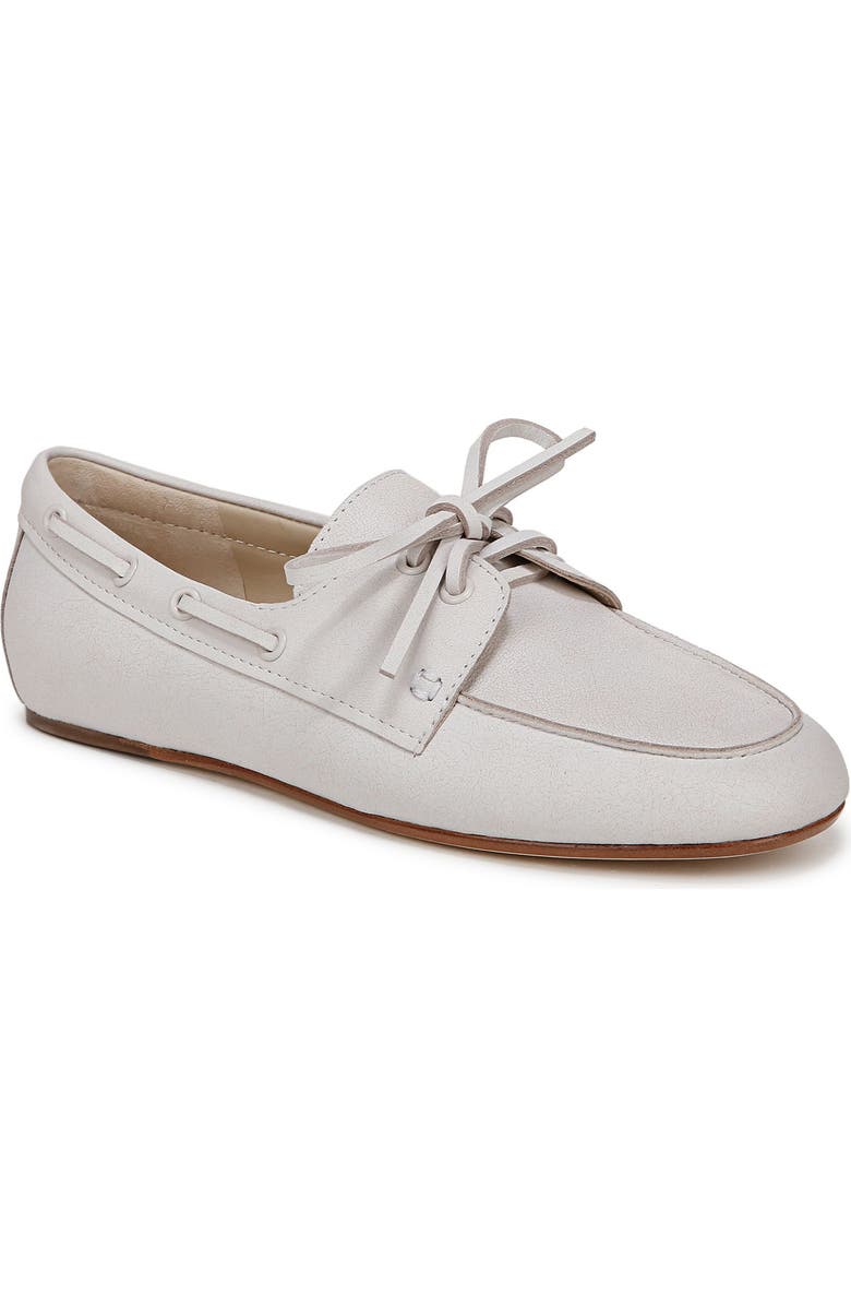 Vince Marin Boat Shoe, Main, color, White