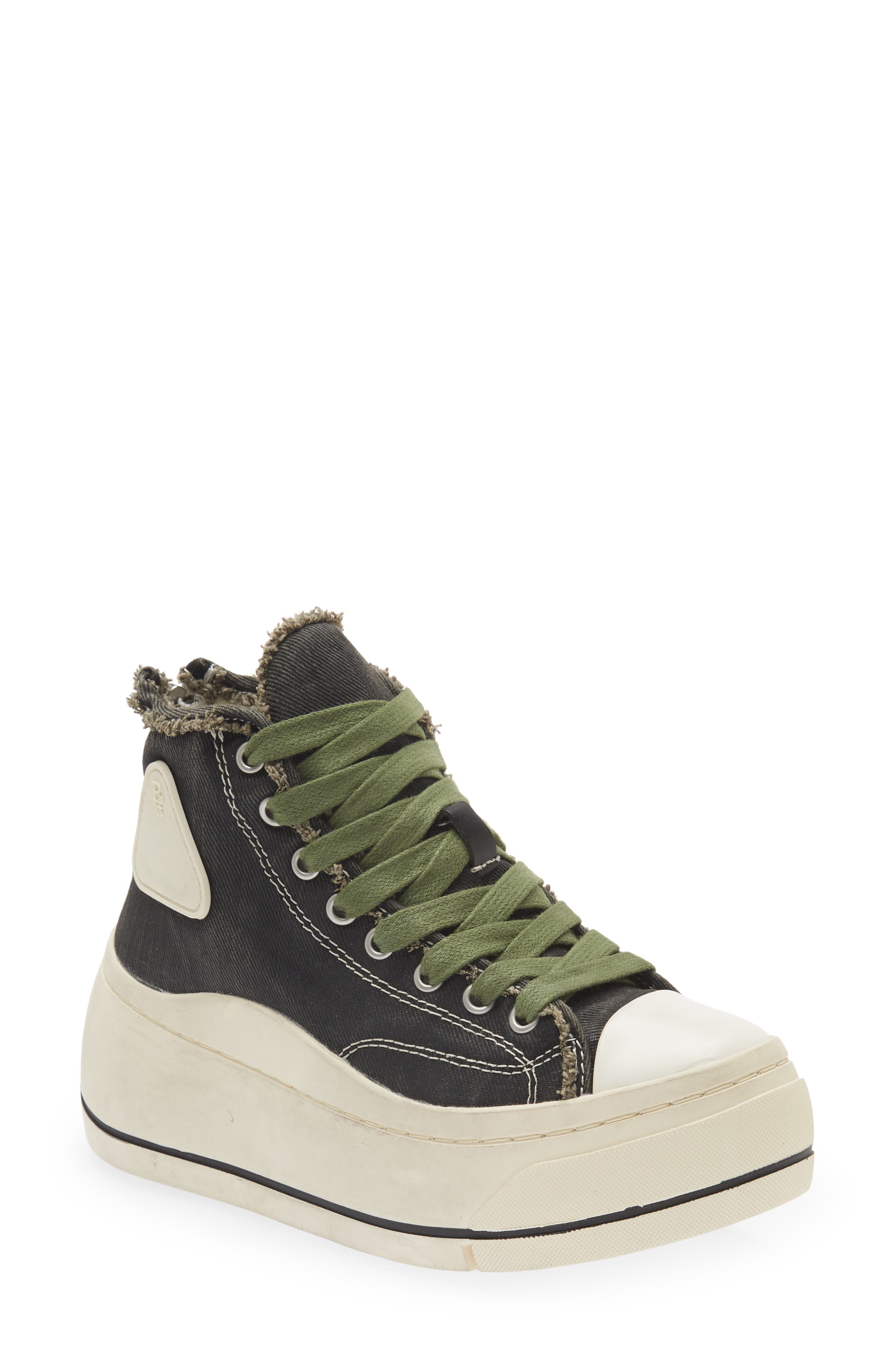 R13 Kurt Platform High Top Sneaker, Main, color, 