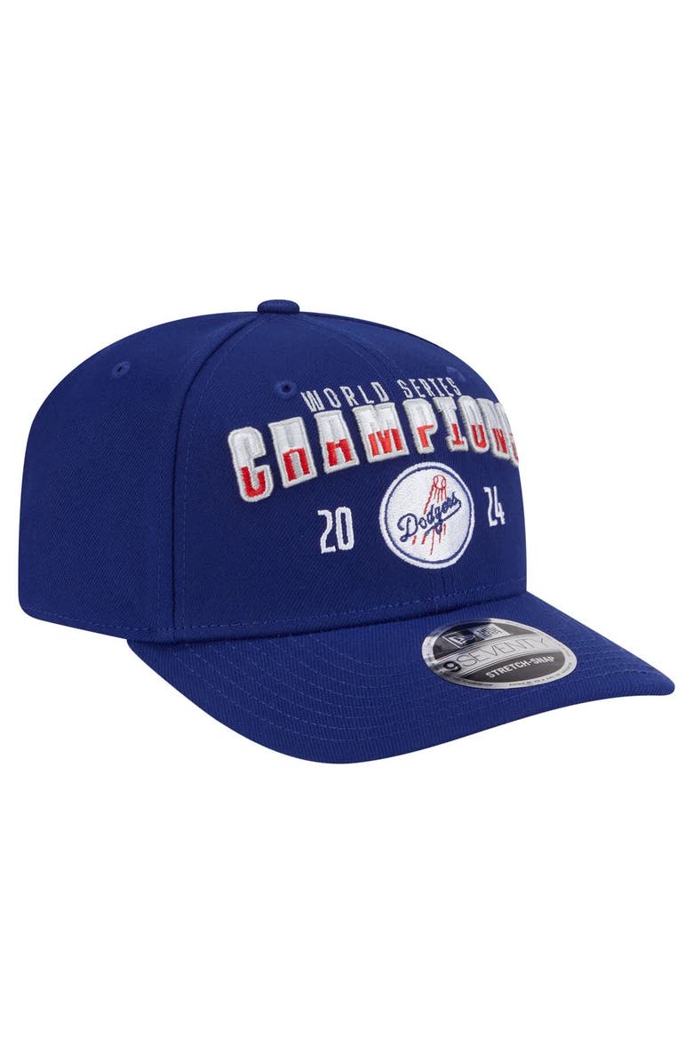 New Era Men's New Era Royal Los Angeles Dodgers 2024 World Series Champions 9SEVENTY Adjustable Hat, Alternate, color, Royal
